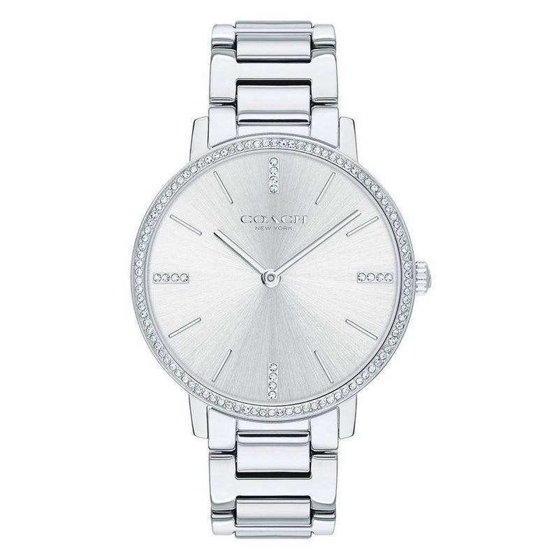 Coach Audrey Crystal Accents Stainless Steel Quartz 14503353 Women's Watch