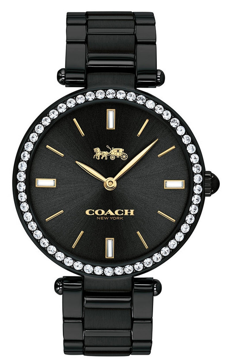 Coach Park Crystal Accents Stainless Steel Quartz 14503421 Women's Watch