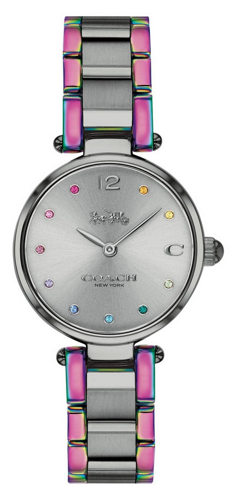 Coach Park Grey Dial Two Tone Stainless Steel Quartz 14503433 Women's Watch