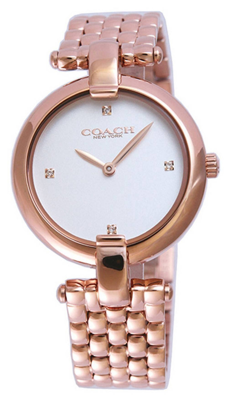 Coach Christie Rose Gold Tone Stainless Steel Quartz 14503480 Women's Watch