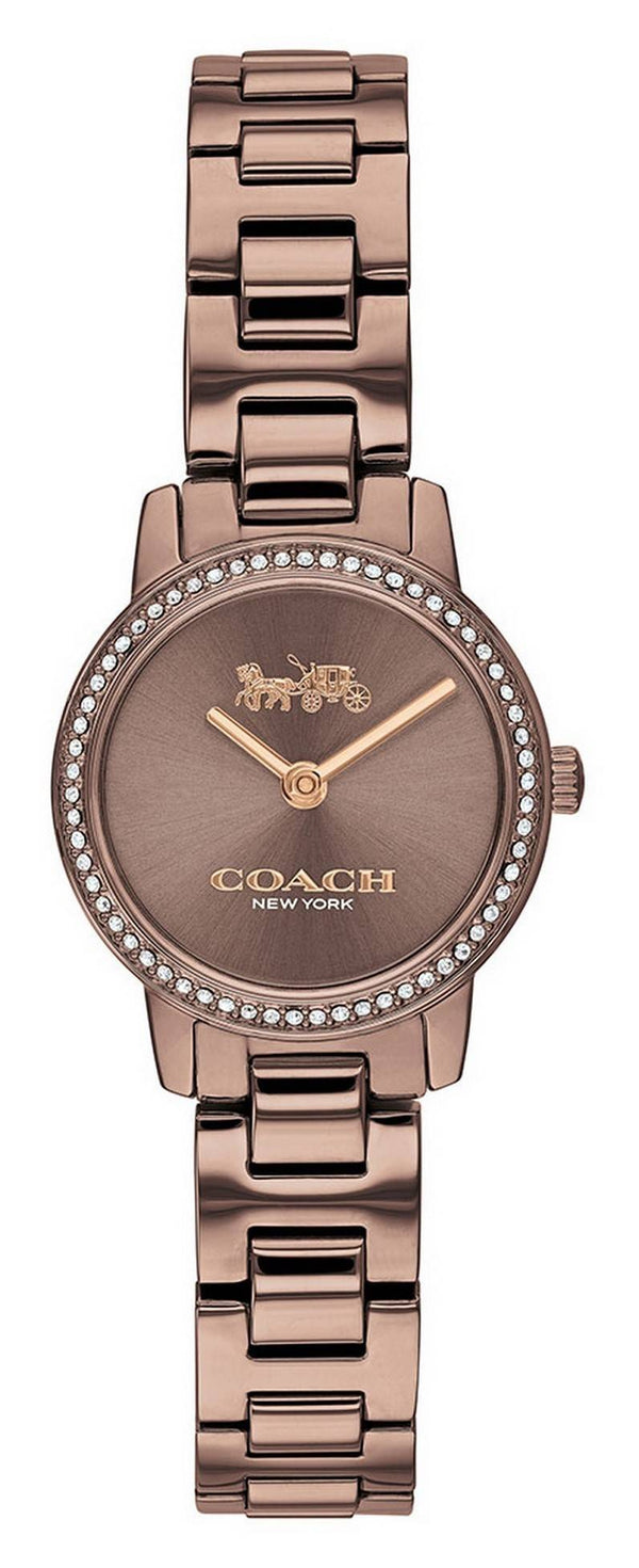 Coach Audrey Crystal Accents Stainless Steel Quartz 14503501 Women's Watch