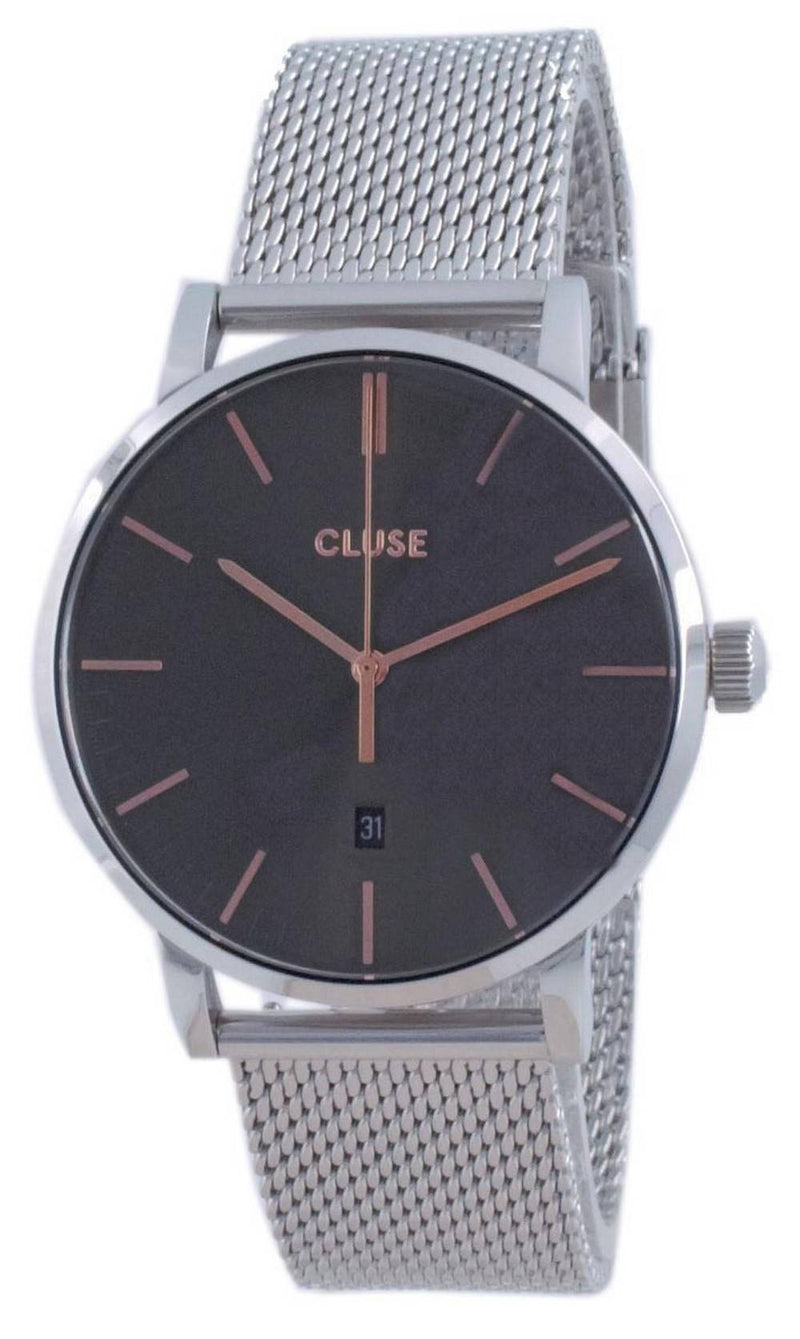 Cluse Aravis Grey Dial Stainless Steel Quartz CW0101501003 Women's Watch