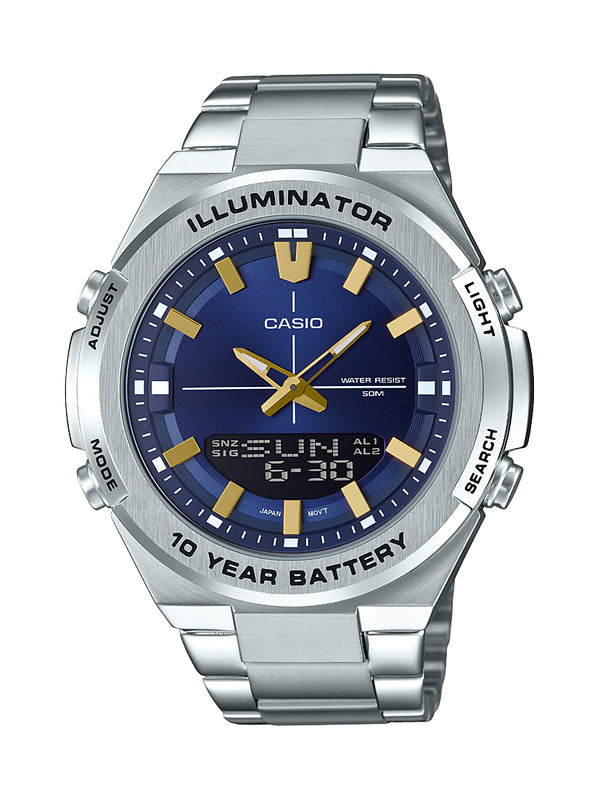Casio Long Life Metal Series 10 year Battery Life