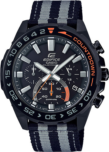 Casio EFSS550BL-1A Men's Tough Solar Wrist Watch