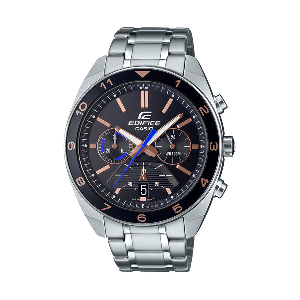 Casio Men's Standard Chronograph Stainless Steel Watch