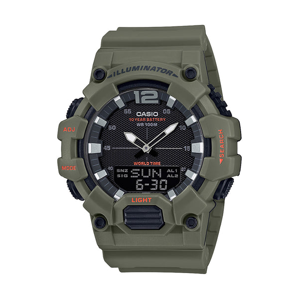 Casio Men's Analog-Digital World Time Watch