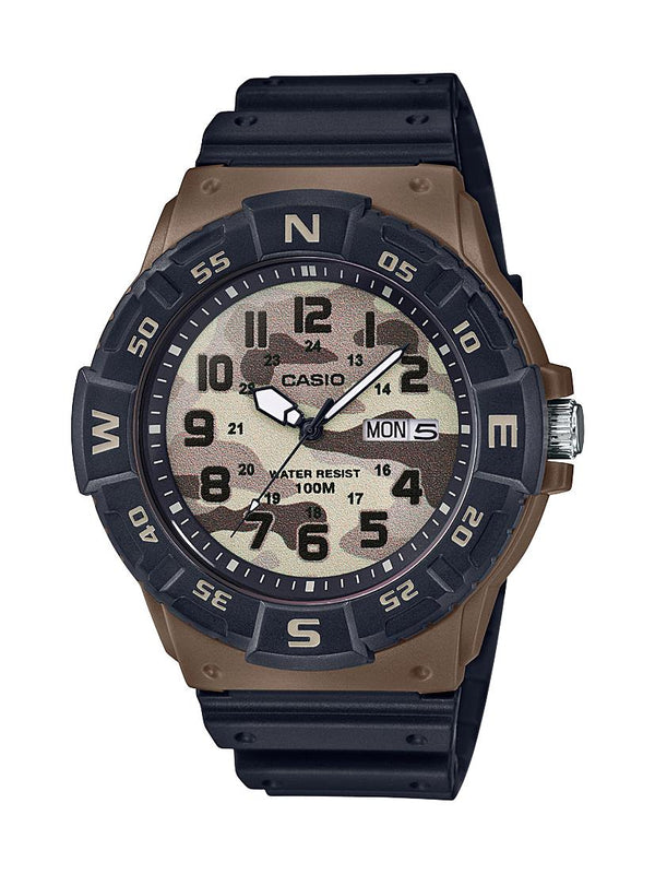 Casio Rotating Compass Bezel with Camouflage Dial