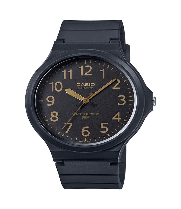 Casio Men's 'Easy To Read' Quartz Black Casual Watch (Model: MW240-1B2V)