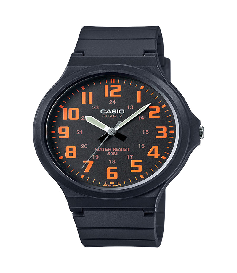 Casio Men's 'Easy To Read' Quartz Black Casual Watch (Model: MW240-4BV)
