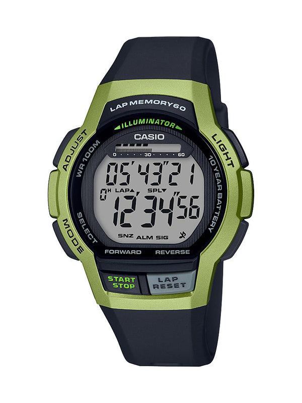 New Casio Men's Step Tracker Series and 60 Lap Memory