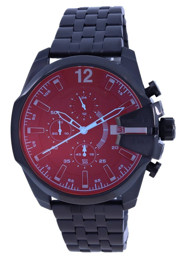 Diesel Baby Chief Chronograph Black Dial Quartz DZ4566 100M Men's Watch