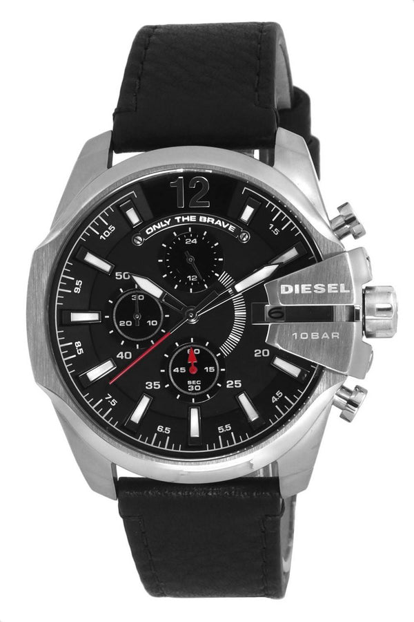 Diesel Baby Chief Chronograph Black Dial Quartz DZ4592 100M Men's Watch