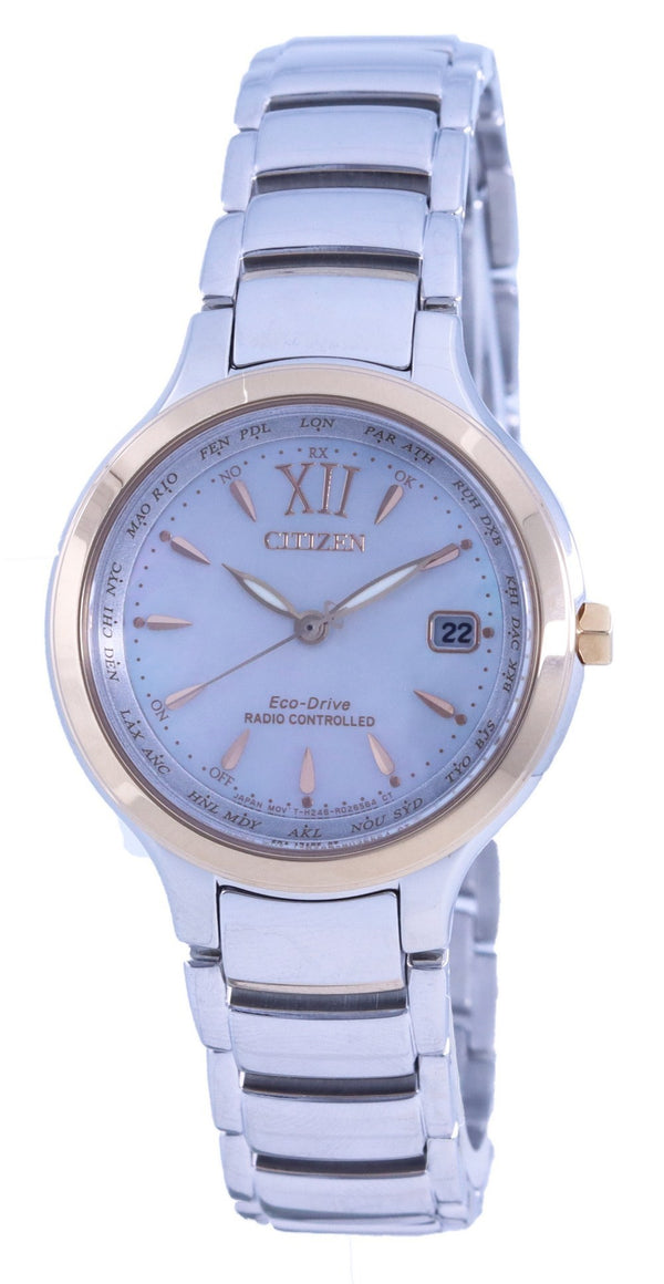 Citizen Radio Controlled World Time Eco-Drive EC1174-84D Women's Watch
