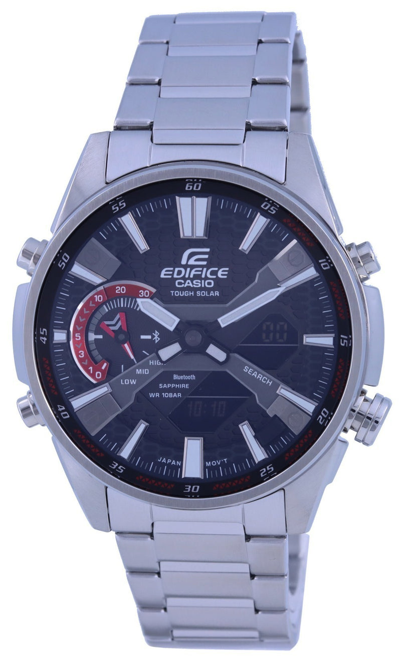 Casio Edifice Smartphone Link Analog Digital Tough Solar ECB-S100D-1A 100M Men's Watch