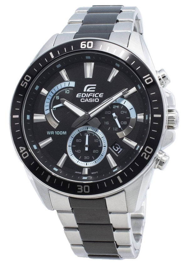 Casio Edifice EFR-552SBK-1AV EFR552SBK-1AV Chronograph Men's Watch