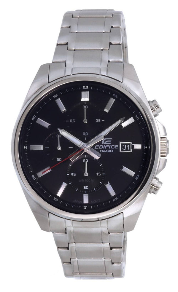 Casio Edifice Standard Chronograph Analog Quartz EFV-610D-1A EFV610D-1 100M Men's Watch