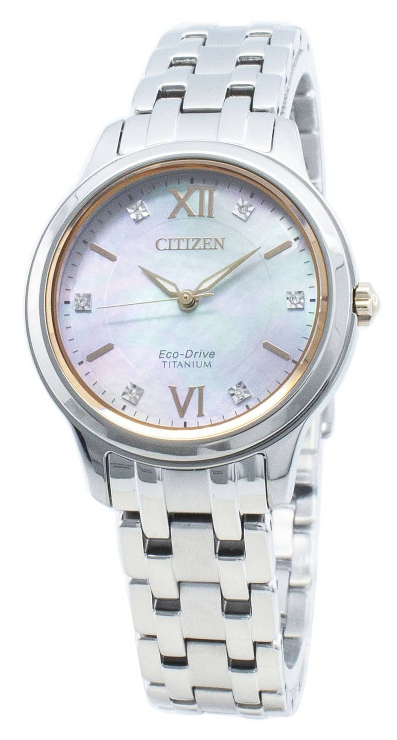 Citizen Eco-Drive EM0726-89Y Diamond Accents Women's Watch