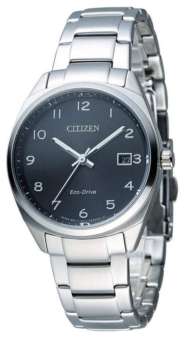 Citizen Metropolitan Black Dial Stainless Steel Eco Drive EO1170-51E 100M Women's Watch