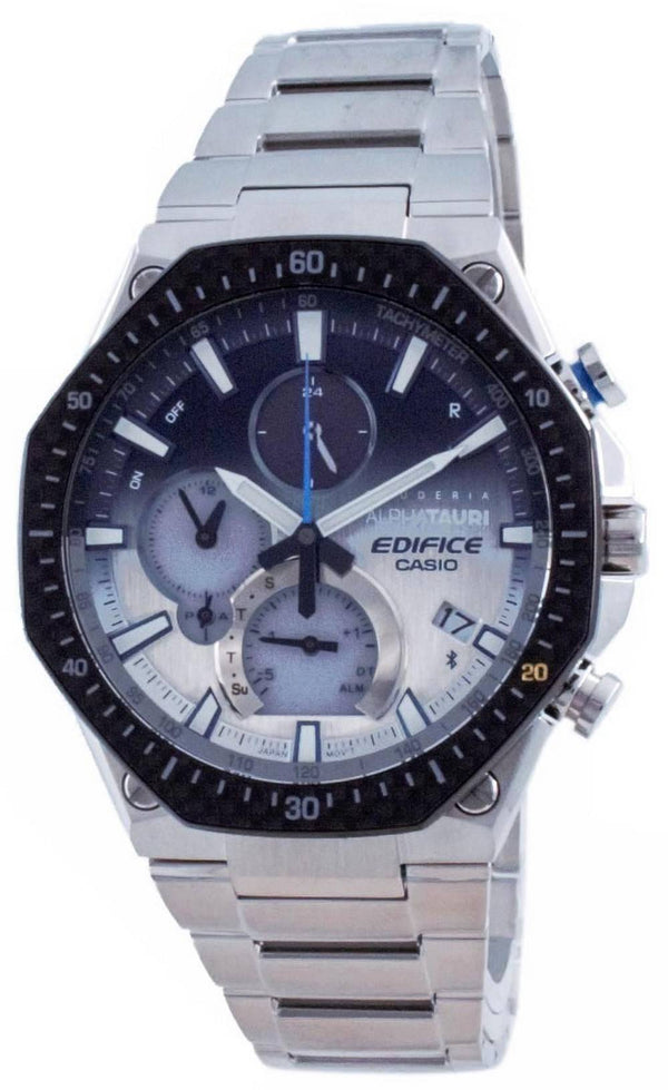 Casio Edifice Scuderia AlphaTauri Limited Edition Solar Powered Quartz EQB-1100AT-2A EQB1100AT-2 100M Men's Watch