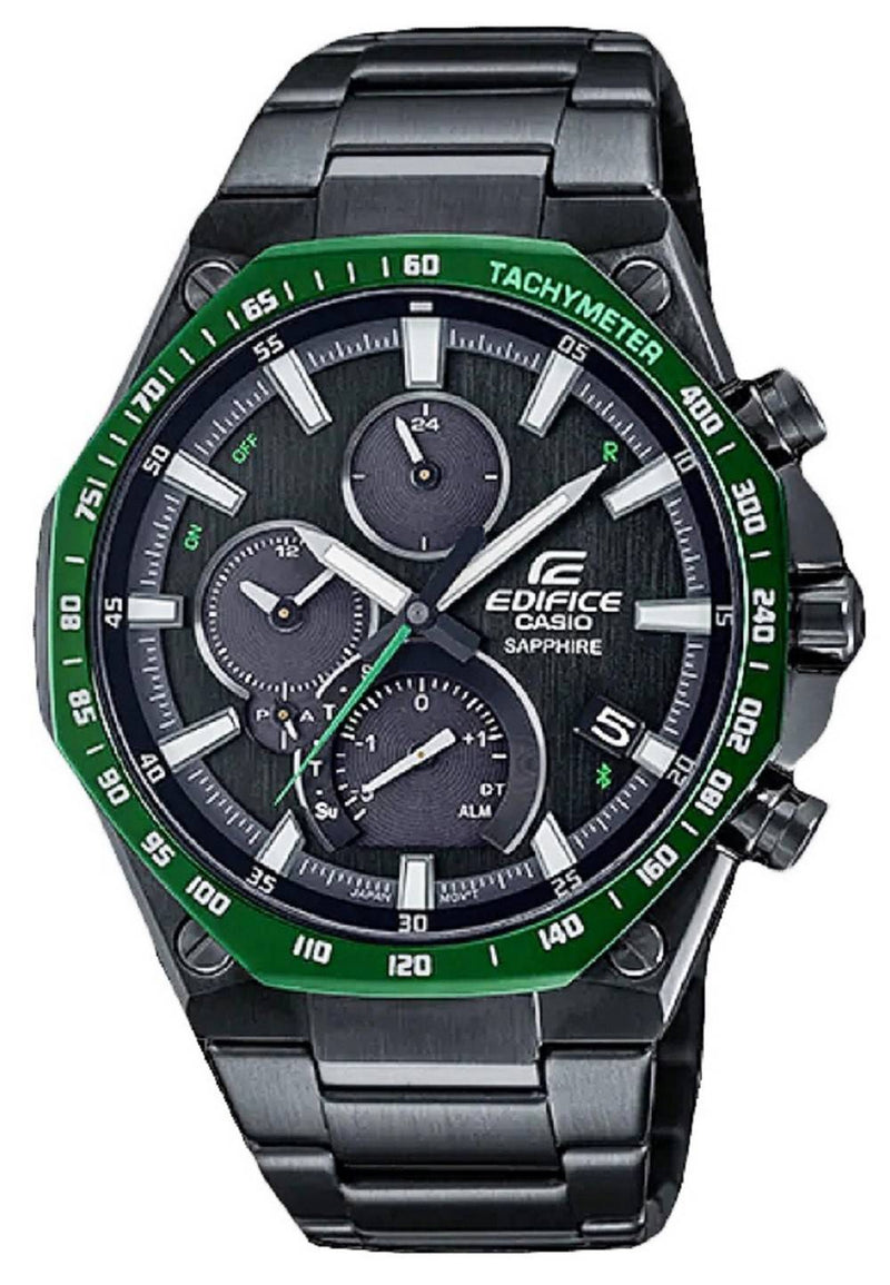 Casio Edifice Bluetooth Analog Stainless Steel Solar EQB-1100XDC-1A EQB1100XDC-1 100M Men's Watch