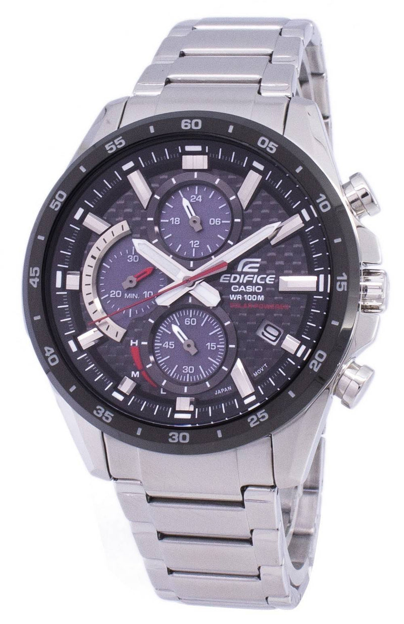 Casio Edifice Chronograph Quartz EQS900DB-1AV EQS-900DB-1AV Men's Watch