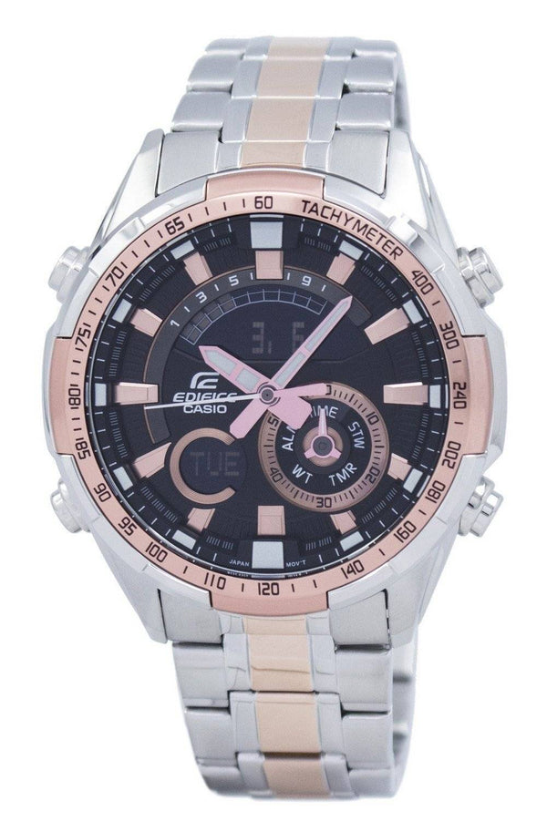 Casio Edifice Chronograph Tachymeter Analog Digital ERA-600SG-1A9V ERA600SG-1A9V Men's Watch