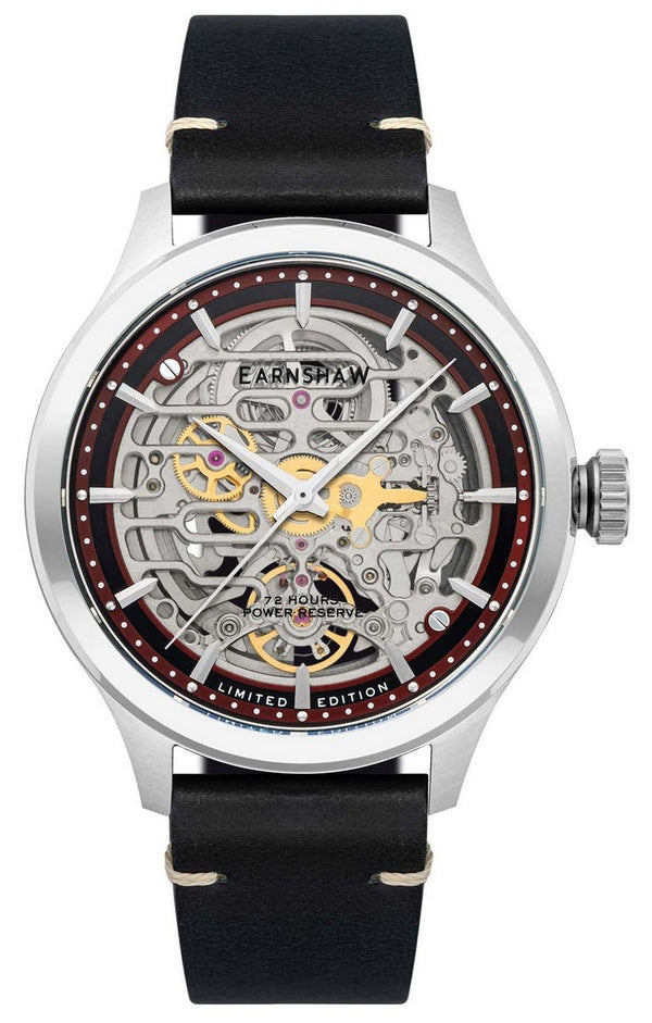 Thomas Earnshaw Baron Limited Edition Skeleton Dial Automatic ES-8229-03 Men's Watch