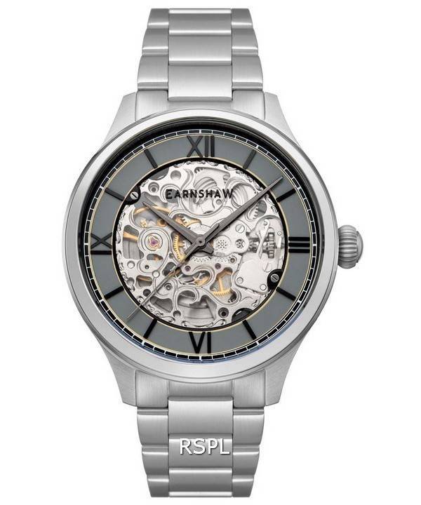 Thomas Earnshaw Baron Skeleton Dial Automatic ES-8230-22 Men's Watch