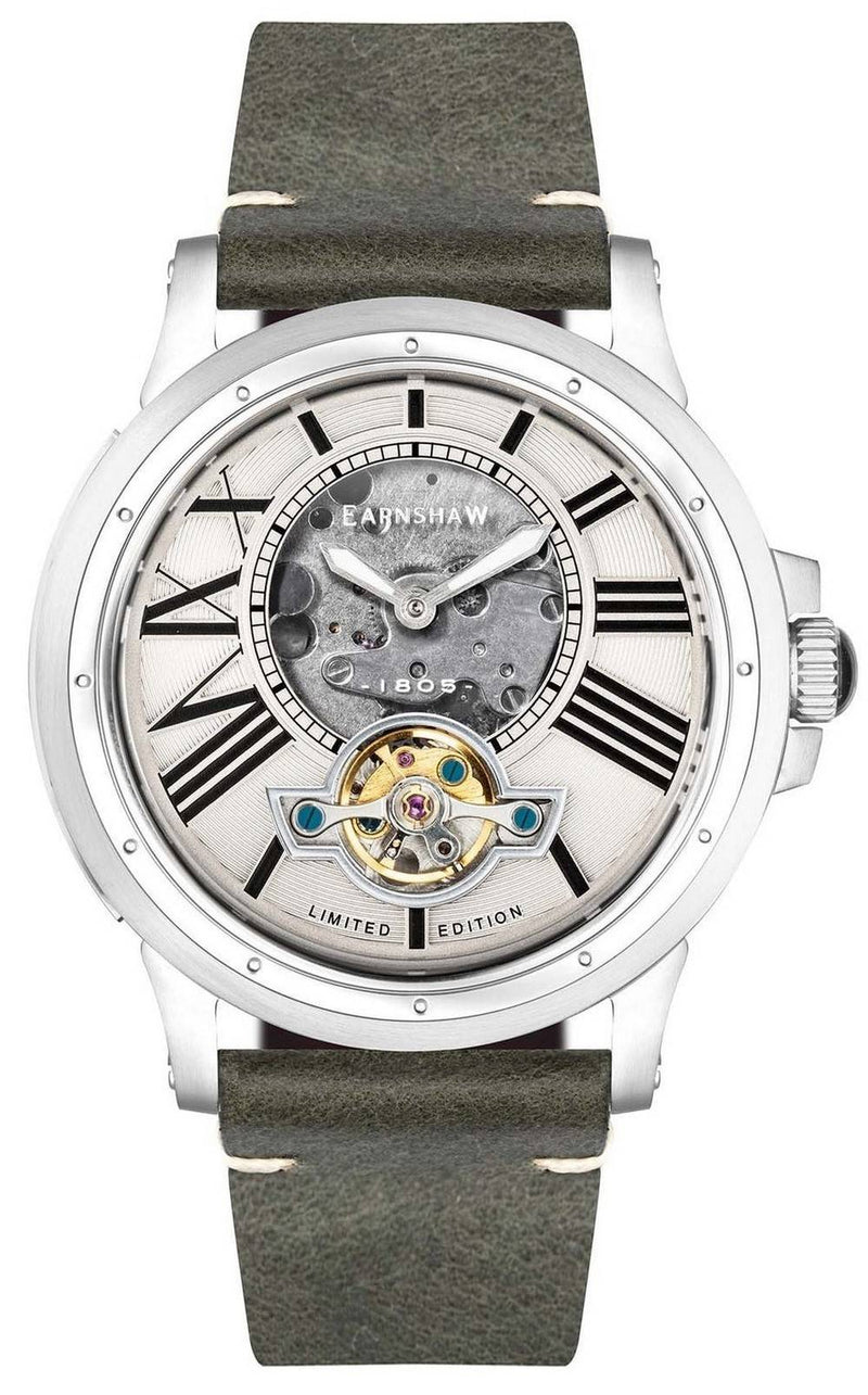 Thomas Earnshaw Bertha Limited Edition Open Heart Skeleton Dial Automatic ES-8244-02 Men's Watch