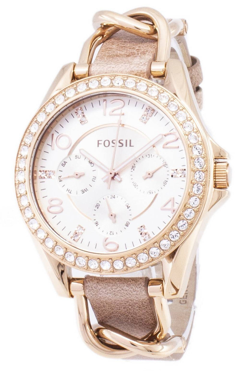 Fossil Riley Multifunction Crystals ES3466 Women's Watch