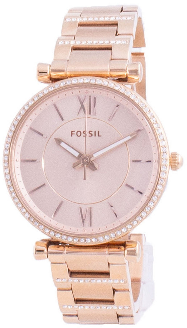 Fossil Carlie Diamond Accents Quartz ES4301 Women's Watch