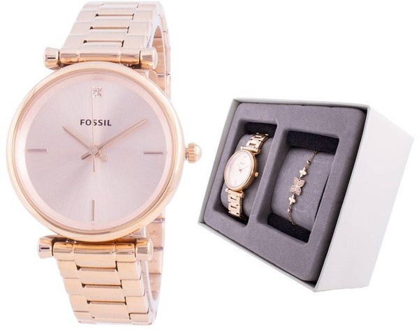 Fossil Carlie Mini ES4685SET Quartz Women's Watch