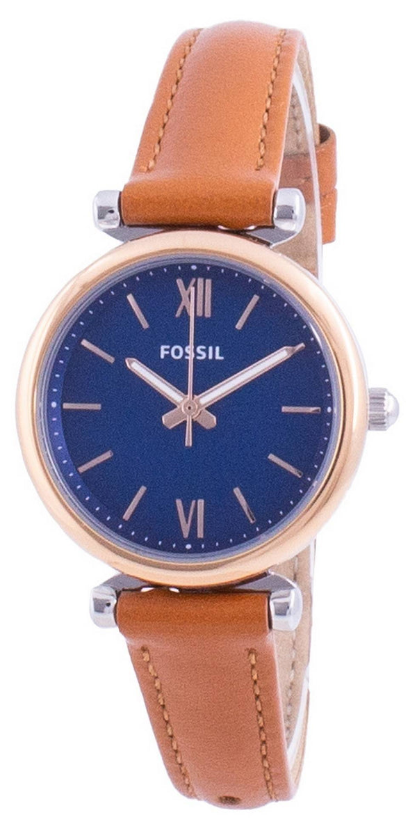 Fossil Carlie Mini Blue Dial Quartz ES4701 Women's Watch