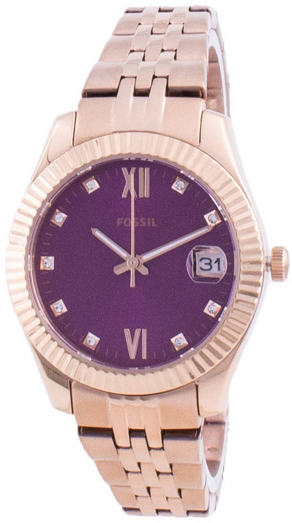 Fossil Scarlette Mini Diamond Accents Quartz ES4900 Women's Watch