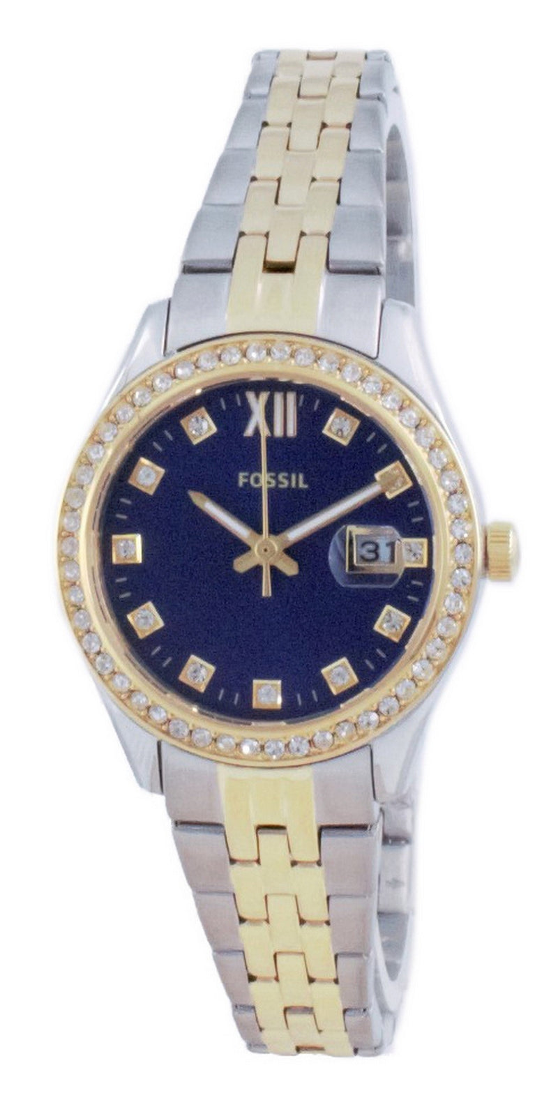 Fossil Scarlette Micro Diamond Accents Quartz ES5034 Women's Watch