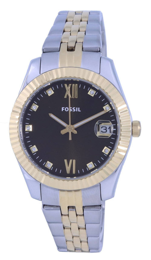 Fossil Scarlette Mini Two Tone Stainless Steel Quartz ES5123 Women's Watch