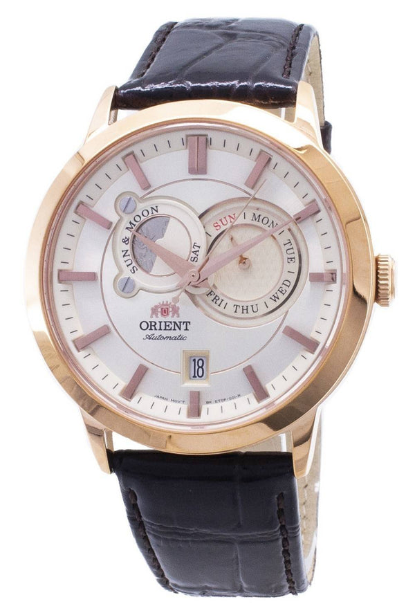 Orient Automatic Sun Moon Phases ET0P001W Men's Watch