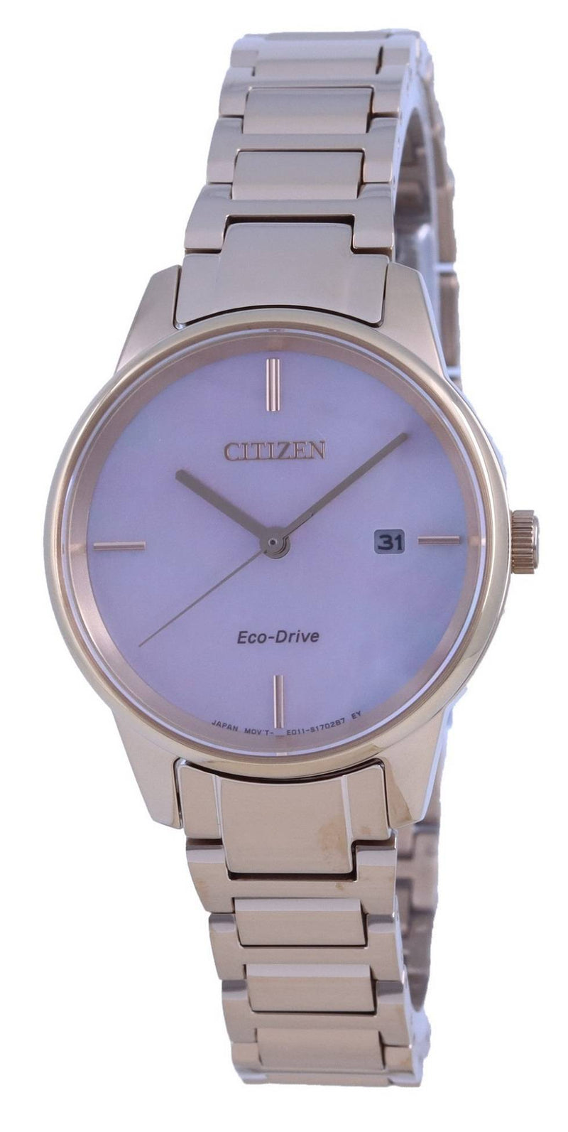 Citizen Classic Contemporary Mother Of Peral Dial Eco-Drive EW2593-87Y Women's Watch