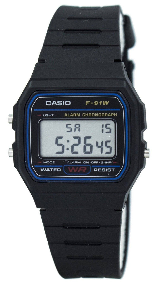 Casio Classic F-91W-1SDG F91W-1SDG Chronograph Men's Watch