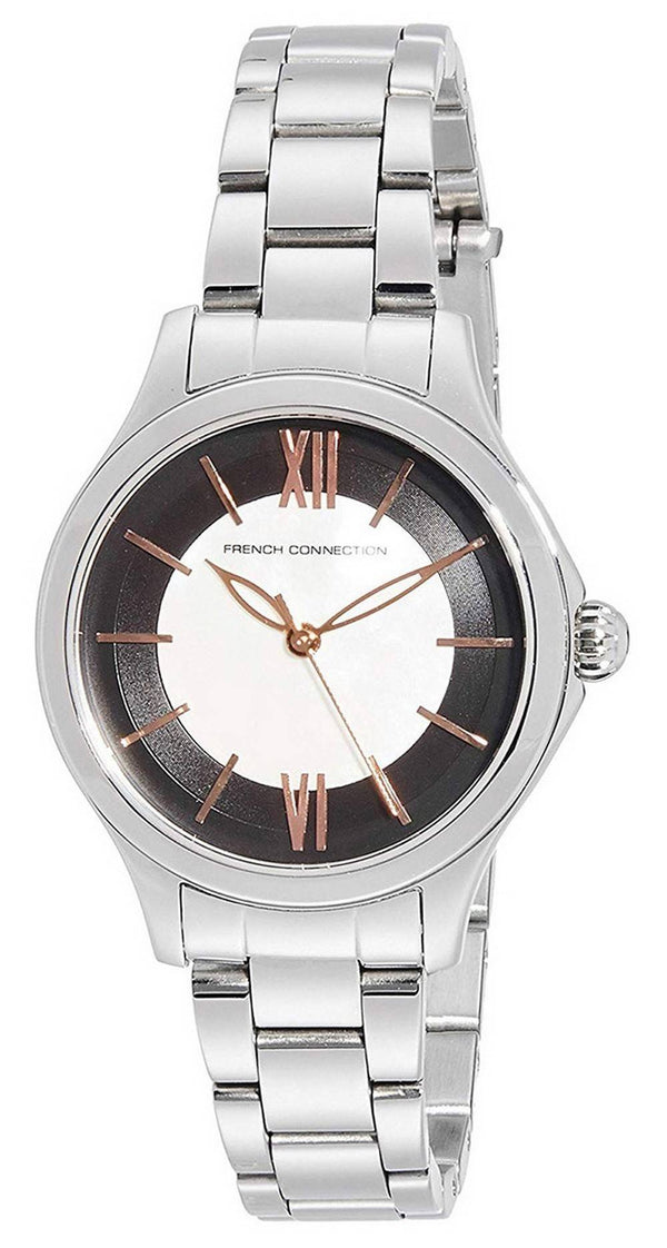 FCUK Silver Dial Stainless Steel Quartz FCS1009SM Women's Watch