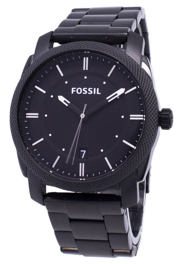 Fossil Machine Black IP Stainless Steel FS4775 Men's Watch