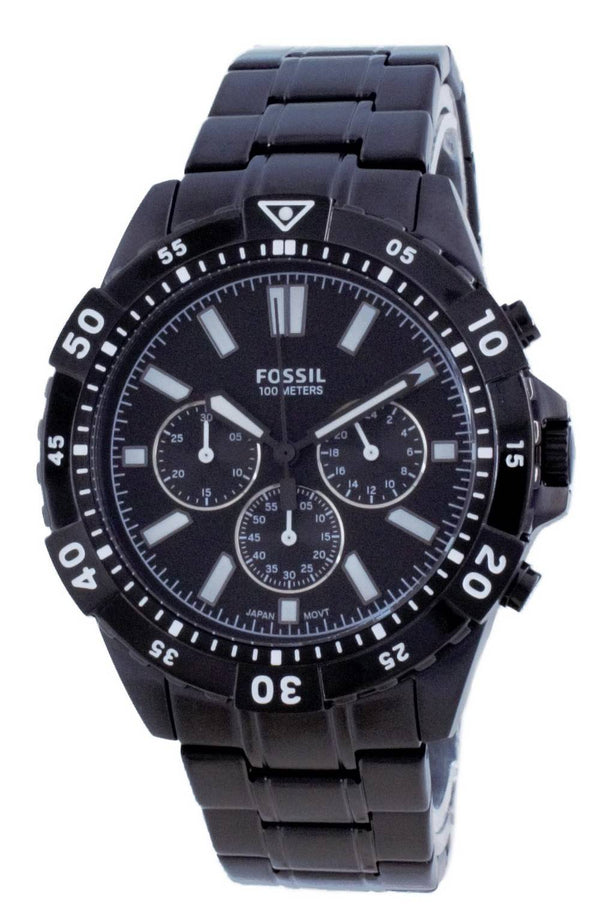 Fossil Garrett Stainless Steel Chronograph Quartz FS5773 100M Men's Watch
