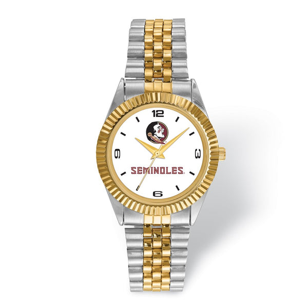 LogoArt Florida State University Pro Two-tone Gents Watch