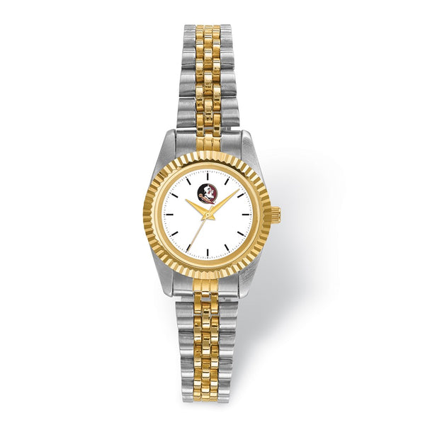 LogoArt Florida State University Pro Two-tone Ladies Watch