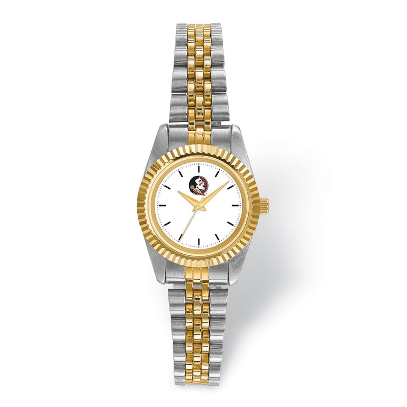 LogoArt Florida State University Pro Two-tone Ladies Watch