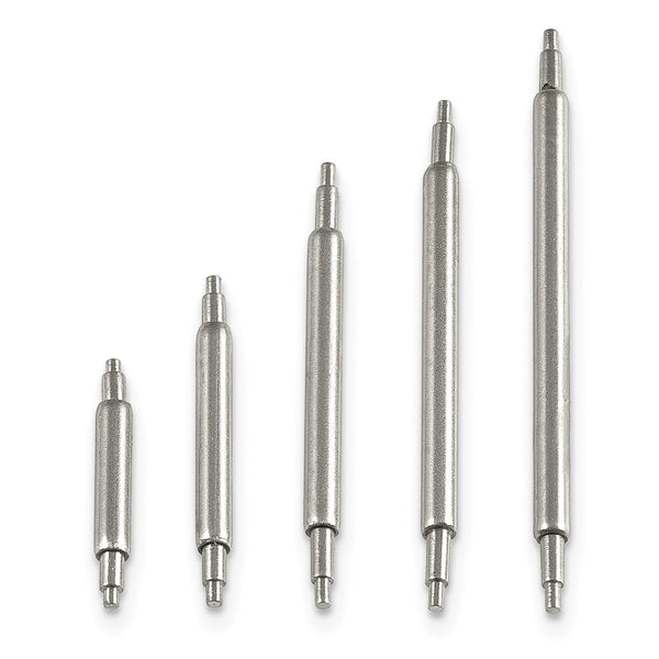 200-piece 1.30mm Double Shoulder Extra Thin Spring Bars