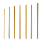 100-piece Brass Tapered Pin Assortment