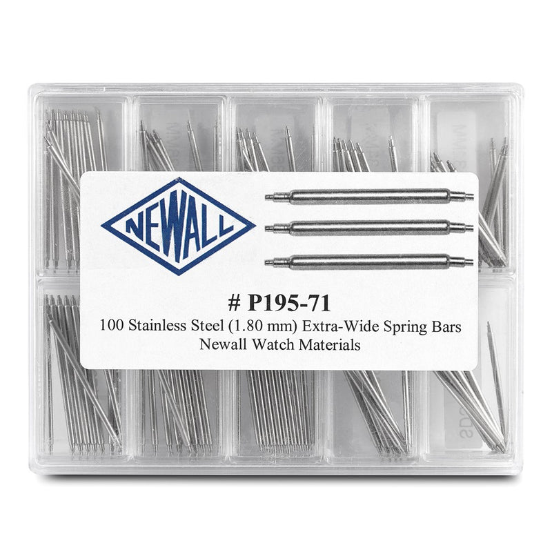 100-piece Extra-Wide (32-40mm) Spring Bar Kit