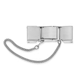 10mm Seiko-Style w/Safety Chain Stainless Steel Clasp