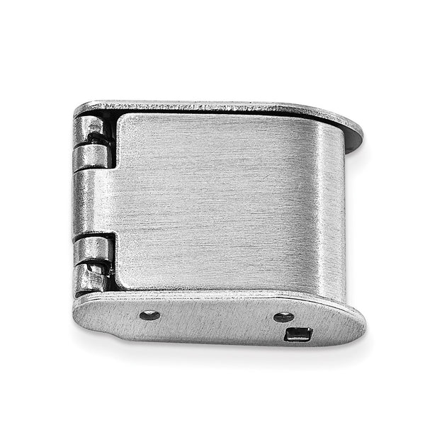 6mm Pulsar-Style Slide Stainless Steel Clasp